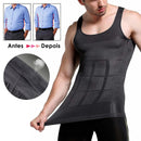 Camisa de compressão ultrafina masculina Fit Shape Pro® - modela sem apertar