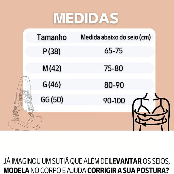 O ElevaFit Sutiã que Levanta e Valoriza Compre 1 leve 3
