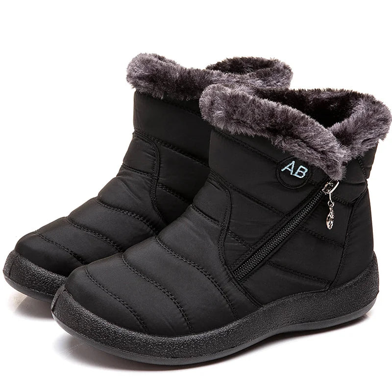 WinterFlex — Botas Femininas Impermeáveis para Inverno Quente e Confortável!