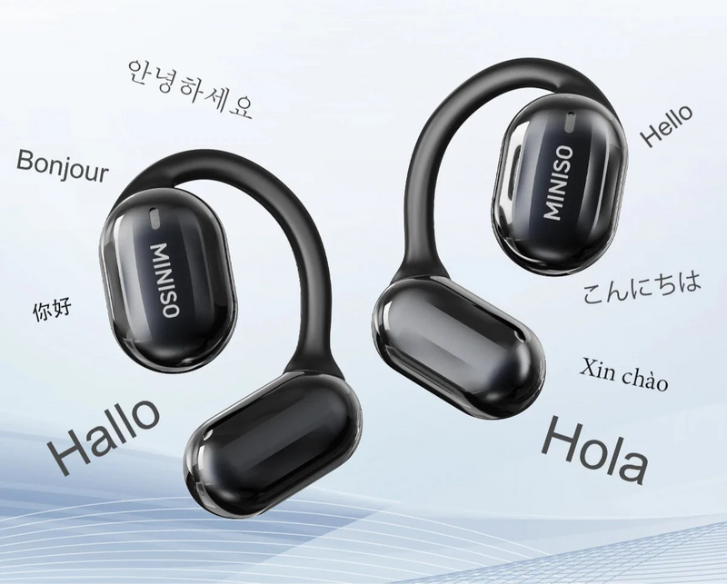 GlobaLink Pro — Fone de Ouvido Bluetooth com Tradução Instantânea em 120 Idiomas!