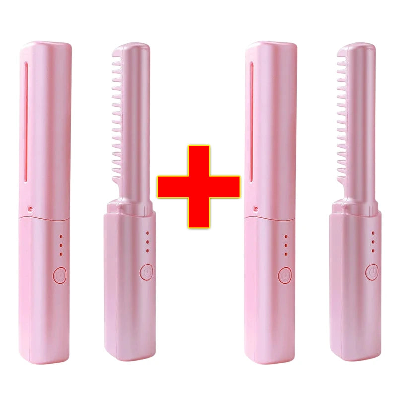 Pente Alisador de Cabelo 5 em 1 Sem Fio InfiniteGlam®