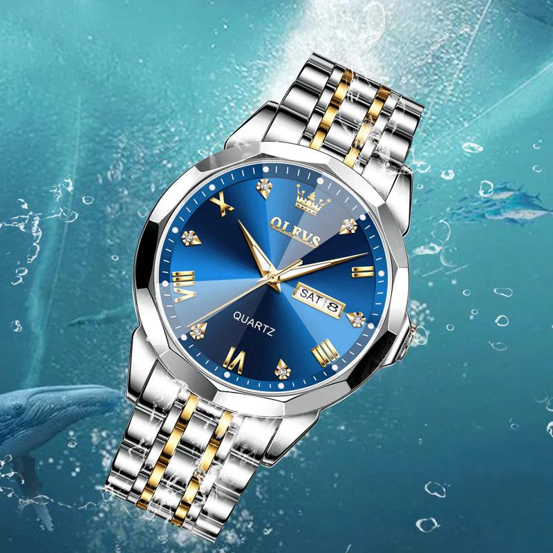 Relógio PREMIUM Luxury Olevs® - [FRETE GRÁTIS]