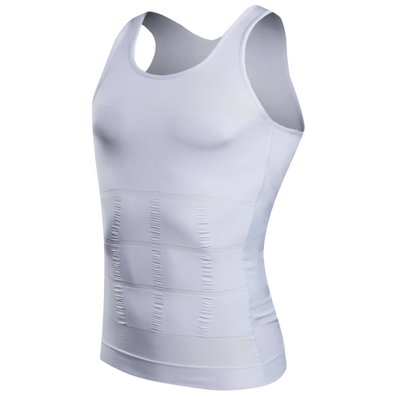 Camisa de compressão ultrafina masculina Fit Shape Pro® - modela sem apertar