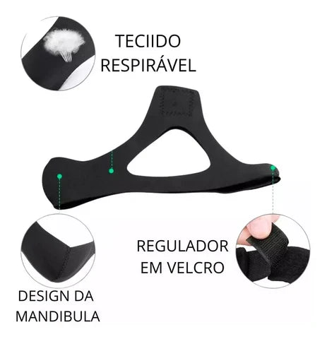 Máscara Para Apneia do Sono SleepMax® - Roncos Nunca Mais!