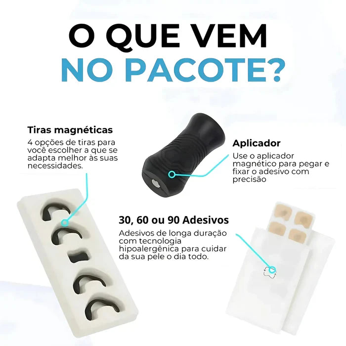 AirFlex – Dilatador Nasal para Sono Perfeito e Performance Maxima