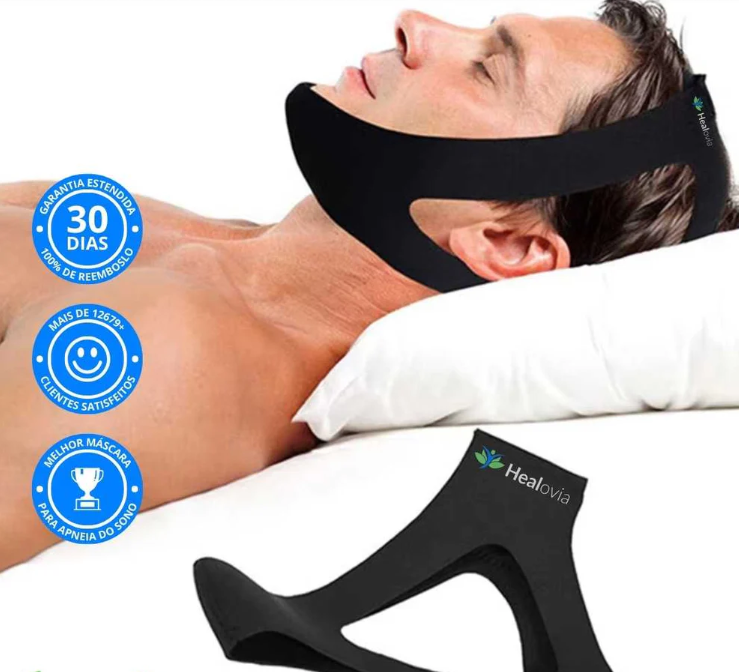 Máscara Para Apneia do Sono - Healovia