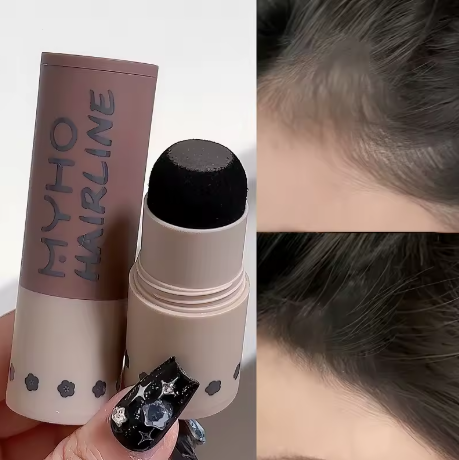 Preenchimento de Maquiagem Capilar para Cabelos Brancos e Ralos